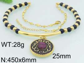 SS Gold-Plating Necklace