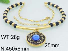 SS Gold-Plating Necklace