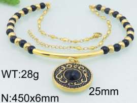 SS Gold-Plating Necklace