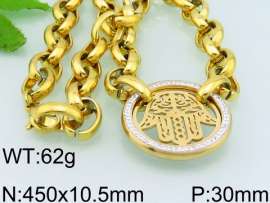 SS Gold-Plating Necklace