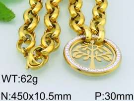 SS Gold-Plating Necklace