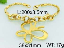 Stainless Steel Gold-plating Bracelet