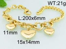 Stainless Steel Gold-plating Bracelet