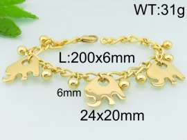 Stainless Steel Gold-plating Bracelet