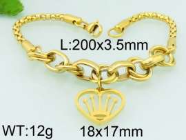 Stainless Steel Gold-plating Bracelet