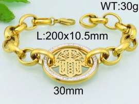 Stainless Steel Gold-plating Bracelet