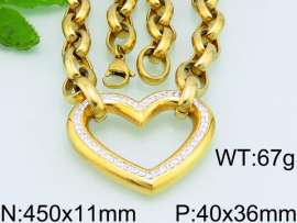 SS Gold-Plating Necklace