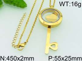 SS Gold-Plating Necklace