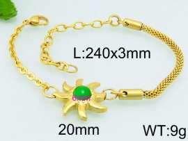 Stainless Steel Gold-plating Bracelet