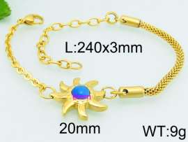 Stainless Steel Gold-plating Bracelet