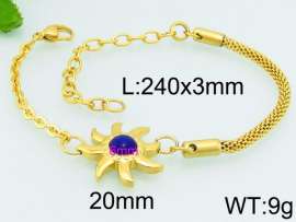 Stainless Steel Gold-plating Bracelet