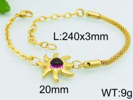 Stainless Steel Gold-plating Bracelet