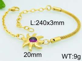 Stainless Steel Gold-plating Bracelet