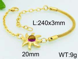 Stainless Steel Gold-plating Bracelet