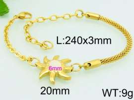 Stainless Steel Gold-plating Bracelet