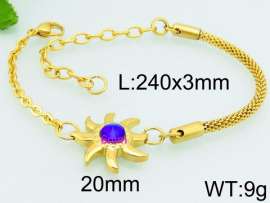 Stainless Steel Gold-plating Bracelet