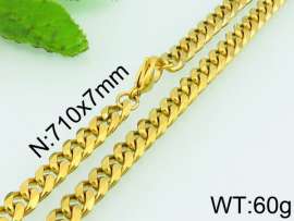 SS Gold-Plating Necklace