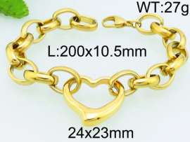 Stainless Steel Gold-plating Bracelet