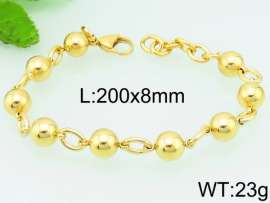 Stainless Steel Gold-plating Bracelet