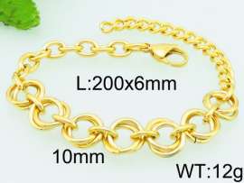 Stainless Steel Gold-plating Bracelet