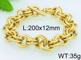 Stainless Steel Gold-plating Bracelet