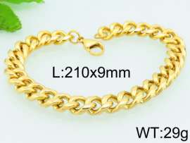 Stainless Steel Gold-plating Bracelet