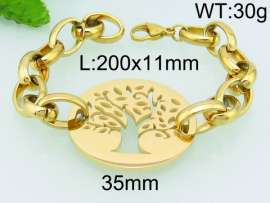 Stainless Steel Gold-plating Bracelet