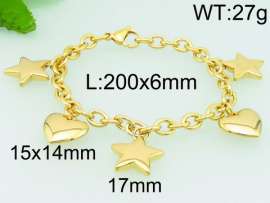 Stainless Steel Gold-plating Bracelet