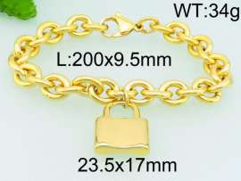 Stainless Steel Gold-plating Bracelet