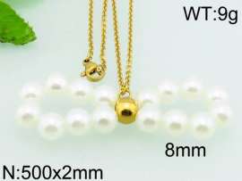 SS Gold-Plating Necklace