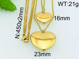 SS Gold-Plating Necklace