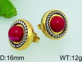 SS Gold-Plating Earring