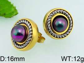 SS Gold-Plating Earring