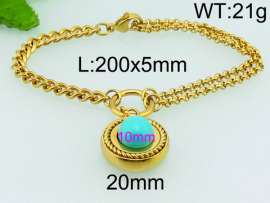 Stainless Steel Gold-plating Bracelet