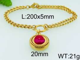 Stainless Steel Gold-plating Bracelet