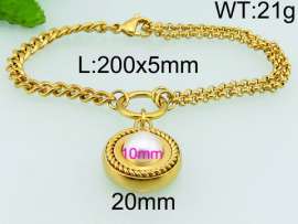 Stainless Steel Gold-plating Bracelet