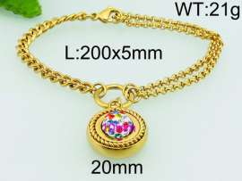 Stainless Steel Gold-plating Bracelet