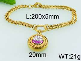 Stainless Steel Gold-plating Bracelet