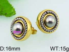 SS Gold-Plating Earring