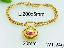 Stainless Steel Gold-plating Bracelet