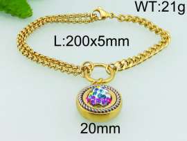 Stainless Steel Gold-plating Bracelet