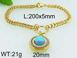 Stainless Steel Gold-plating Bracelet