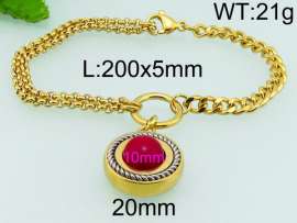 Stainless Steel Gold-plating Bracelet