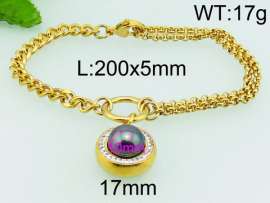 Stainless Steel Gold-plating Bracelet