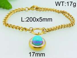 Stainless Steel Gold-plating Bracelet