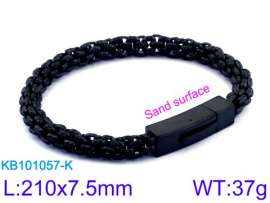 Stainless Steel Black-plating Bracelet