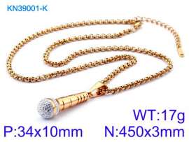 SS Gold-Plating Necklace