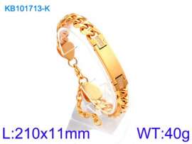 Stainless Steel Gold-plating Bracelet