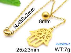 SS Gold-Plating Necklace