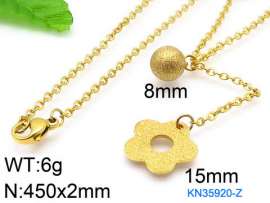 SS Gold-Plating Necklace